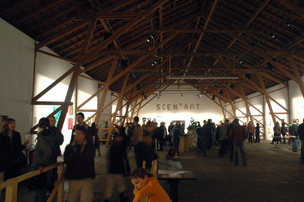 curation exhibition Scen'Art, 2006, Ferme Asile, Sion
